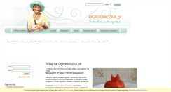Desktop Screenshot of ogrodniczka.pl